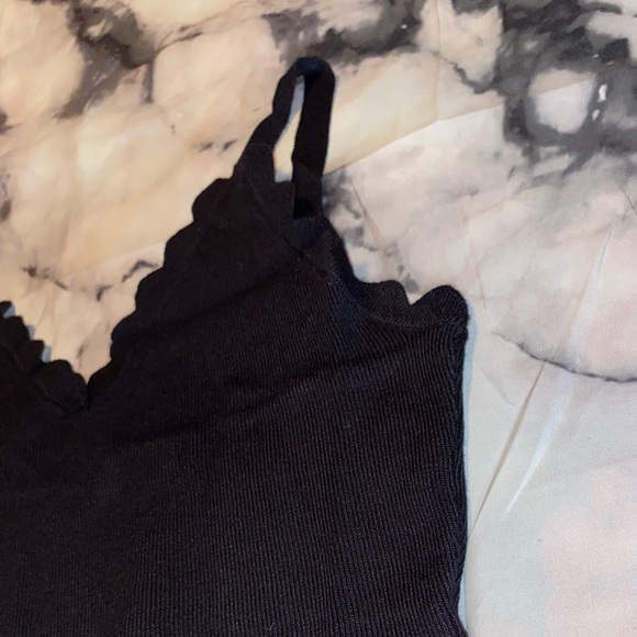 🌺 NEW Unity Plus Scallop Trim Cami Knit Top - Picture 11 of 14